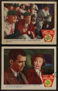 7w889 STRATTON STORY 5 LCs '49 great images of baseball player James Stewart, June Allyson!