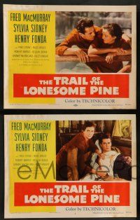 7w701 TRAIL OF THE LONESOME PINE 8 LCs R55 Sylvia Sidney, Henry Fonda, Fred MacMurray