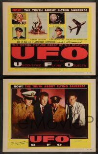 7w715 UFO 8 LCs '56 the truth about unidentified flying objects & flying saucers!