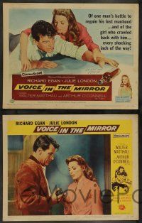 7w737 VOICE IN THE MIRROR 8 LCs '58 alcoholic Richard Egan & his long-suffering supportive wife!