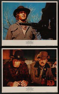 7w767 WILD ROVERS 8 LCs '71 images of William Holden & Ryan O'Neal, directed by Blake Edwards!