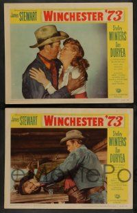7w920 WINCHESTER '73 4 LCs R58 great images of James Stewart, Shelley Winters!
