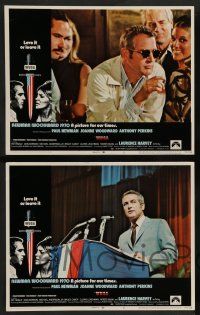 7w783 WUSA 8 LCs '70 Paul Newman, Joanne Woodward, Anthony Perkins, love it or leave it!