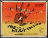 7z080 INVASION OF THE BODY SNATCHERS style A 1/2sh '56 ultimate classic in science-fiction!