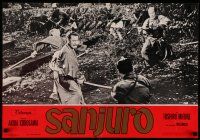 7z230 SANJURO Italian photobusta '68 Akira Kurosawa's Tsubaki Sanjuro, Samurai Toshiro Mifune!