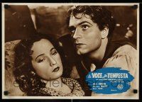 7z222 WUTHERING HEIGHTS Italian 13x18 pbusta R50 close up of Laurence Olivier & Merle Oberon!