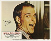 8a036 PENNIES FROM HEAVEN signed LC #1 '81 by Steve Martin, best portrait of him smiling big!