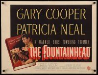 8b107 FOUNTAINHEAD 1/2sh '49 Gary Cooper & Patricia Neal in Ayn Rand's objectivist classic!