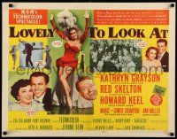 8b122 LOVELY TO LOOK AT 1/2sh '52 sexy Ann Miller, Red Skelton, Keel, Marge & Gower Champion!