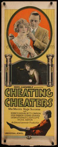 8b157 CHEATING CHEATERS insert '27 sexy Betty Compson's criminal family tries to rob other crooks!
