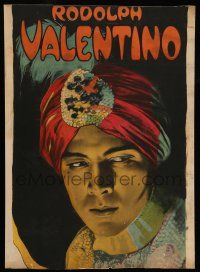 8b052 YOUNG RAJAH insert '22 American Rudolph Valentino discovers he is actually Indian royalty!