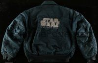 8b001 PHANTOM MENACE X-large flyer's cold weather jacket '97 given to the cast & crew for filming!