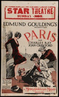 8b069 PARIS WC '26 French dancer Joan Crawford fought over by her Apache & rich American lovers!