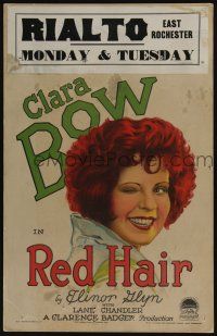 8b070 RED HAIR WC '28 sexy gold-digging manicurist Clara Bow wants a rich husband, great art!