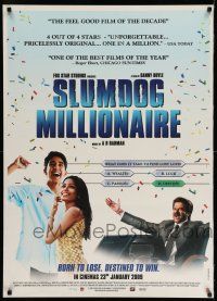 8c057 SLUMDOG MILLIONAIRE advance Indian '09 Boyle, winner of Best Picture, Director & Screenplay!