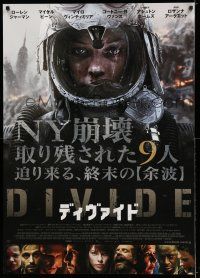 8c660 DIVIDE DS Japanese 29x41 '11 different image of Lauren German in spacesuit, top cast pictured