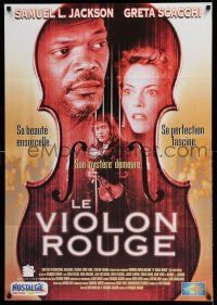 8c021 RED VIOLIN French video 27x39 '98 Greta Scacchi, Jason Flemyng, Le Violon Rouge