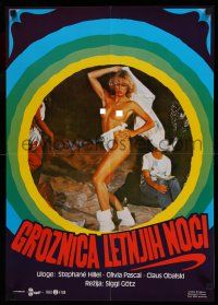 8c626 SUMMER NIGHT FEVER Yugoslavian 19x27 '78 Sigi Rothemund German teen comedy!