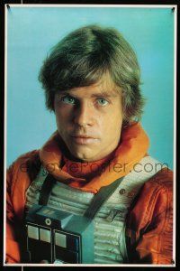 8d695 EMPIRE STRIKES BACK 23x35 New Zealand commercial poster '80 close up of Mark Hamill as Luke!