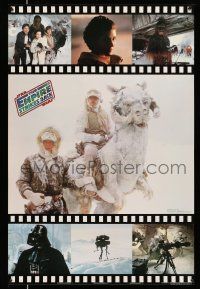 8d697 EMPIRE STRIKES BACK 23x35 New Zealand commercial poster '83 Lucas, cast images & Tauntaun!