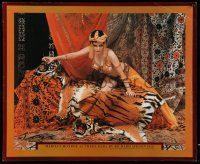 8d594 MARILYN MONROE 23x28 commercial poster '80s image imitating Theda Bara as Cleopatra!