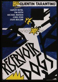 8d699 RESERVOIR DOGS 23x33 Polish commercial poster '08 Quentin Tarantino, Andrzej Krajewski art!
