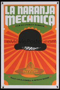 8d839 CLOCKWORK ORANGE REPRO Cuban '09 Stanley Kubrick classic, different Nelson Ponce art!