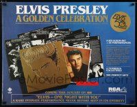 8d268 ELVIS PRESLEY 27x35 music poster '85 A Golden Celebration, cool images!