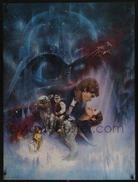 8d400 EMPIRE STRIKES BACK 20x27 special '80 classic Gone With The Wind style art by Roger Kastel!