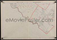 8d124 PART OF THE METROPOLITAN DISTRICT 20x28 map 1891 map of Boston cities!