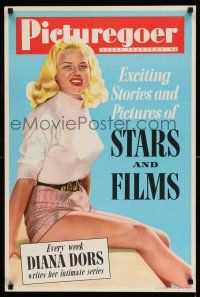 8d357 PICTUREGOER 20x30 English special '50s great image of sexy Diana Dors!