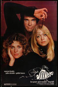 8d476 SHAMPOO 25x37 special '75 best close up of Warren Beatty, Julie Christie & Goldie Hawn!