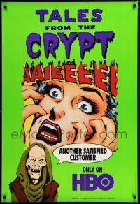 8d720 TALES FROM THE CRYPT tv poster '92 cool comic cover & image of Crypt Keeper, season 4!