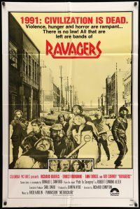 8f690 RAVAGERS 1sh '79 Richard Harris, Ernest Borgnine, 1991 & civilization is dead!