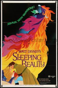 8f802 SLEEPING BEAUTY style A 1sh R70 Walt Disney cartoon fairy tale fantasy classic!