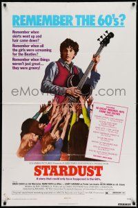 8f834 STARDUST style C 1sh '74 Michael Apted directed, David Essex, Keith Moon rock & roll!