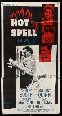 8g734 HOT SPELL 3sh '58 Shirley Booth, Anthony Quinn, Shirley MacLaine, directed by Daniel Mann!