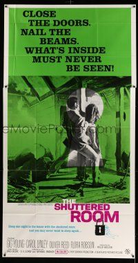 8g883 SHUTTERED ROOM 3sh '66 Gig Young, Carol Lynley, what's inside must never be seen!