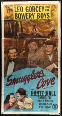 8g891 SMUGGLERS' COVE 3sh '48 great images of Leo Gorcey, Huntz Hall & the Bowery Boys!