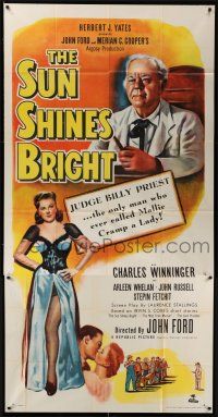 8g909 SUN SHINES BRIGHT 3sh '53 Charles Winninger, Irvin Cobb stories adapted by John Ford!