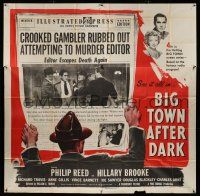 8g365 BIG TOWN AFTER DARK 6sh '48 crooked gambler rubbed out attempting to murder newspaper editor!