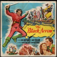 8g366 BLACK ARROW 6sh '48 Louis Hayward & Janet Blair in Robert Louis Stevenson story!