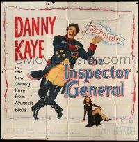 8g437 INSPECTOR GENERAL 6sh '50 art of Danny Kaye & luscious little lovely Barbara Bates!