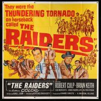 8g499 RAIDERS 6sh '64 Robert Culp & Brian Keith were a thundering tornado on horseback!
