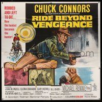 8g504 RIDE BEYOND VENGEANCE 6sh '66 Chuck Connors was robbed & left to die, now he is the hunter!