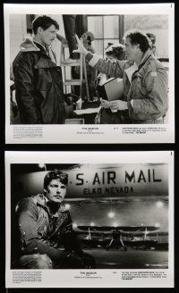 8h213 AVIATOR 18 8x10 stills '85 pilot Christopher Reeve & Rosanna Arquette, George Miller!