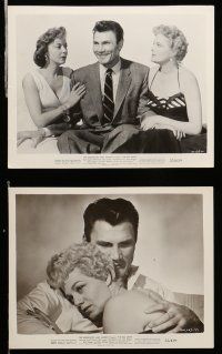 8h279 BIG KNIFE 13 8x10 stills '55 Jack Palance & Ida Lupino, directed by Robert Aldrich!