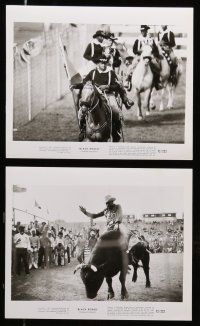 8h478 BLACK RODEO 9 8x10 stills '72 Jeff Kanew, great images of black cowboys in Harlem!