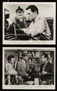 8h418 CAPTIVE CITY 10 8x10 stills '52 great images of John Forsythe, Robert Wise film noir!