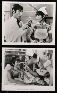 8h579 CARRY ON DOCTOR 8 8x10 stills '72 wacky English hospital comedy, directed by Gerald Thomas!